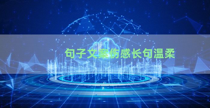 句子文案伤感长句温柔